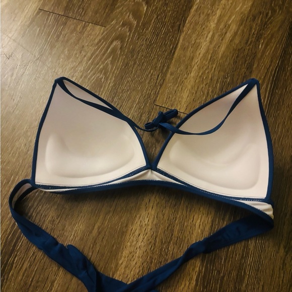 Blue Padded Bikini Top - Picture 2 of 2